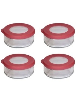 POTE DE VIDRO COM TAMPA DE PLASTICO 200ML UN. RIO TIJUCAS