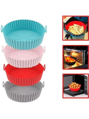 FORMA DE SILICONE PARA AIR FRYER 14CM UN. TOP IMPORTADORA