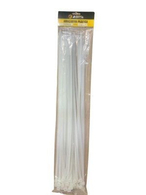 ABRACADEIRA DE NYLON 50PCS BRANCO 7,00X500MM UN. CASCAVEL