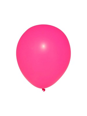 BALAO 9 ROSA NEON C/25PCS UN. BALOES JOY