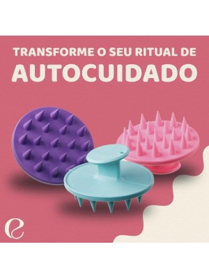 ESCOVA DE CABELO SHAMPOO BRUSH MASSAGEADORA UN.