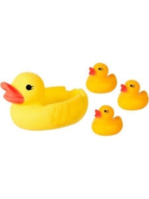 PATO EMBORRACHADO COM 3 PATINHOS UN. ZEIN