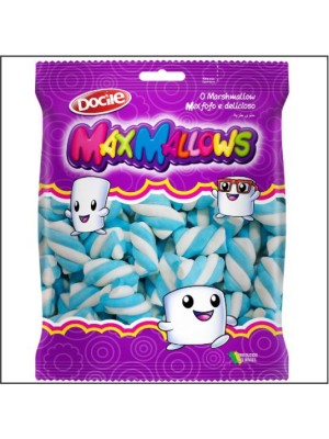 MARSHMALLOW TWIST AZUL E BRANCO BAUNILHA 250G UN. DOCILE