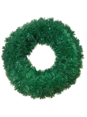 DECORACAO PARA NATAL GUIRLANDA VERDE 38CM - TOP IMPORTADORA