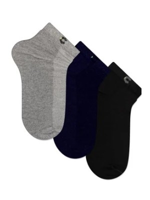 MEIA CANO CURTO ADULTO 3PARES 39-42 UN. CIA DA MEIA