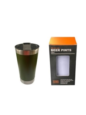 COPO ISOTERMICO METAL 470ML COM TAMPA/ABRIDOR UN. TOP IMPORTADORA