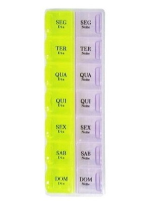 PORTA COMPRIMIDO 21,5X4,5CM UN. ALIANCA COMERCIO VAREJISTA