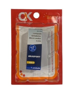 LAMPADA GELADEIRA MICRO 15W 220V UN.