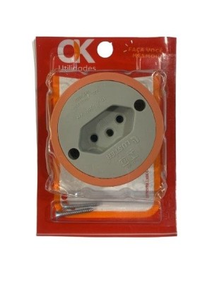 TOMADA EXTERNA INMETRO 2P+T UN.