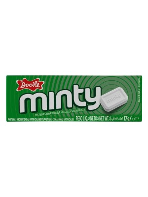 PASTILHA MINTY HORTELA 17G UN. DOCILE