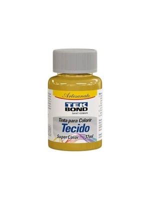 TINTA PARA TECIDO AMARELO SOL 37ML UN.