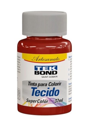 TINTA PARA TECIDO VERMELHO 37 ML