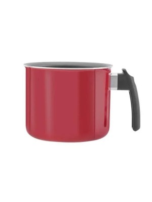 Caneco Aliança N°12 Color 1,10 Litros Alumínio Polido Brilhante Colorido com Cabo Resistente ao Calor Alubril