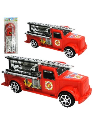 Caminhao Bombeiro Plastico com Escada de Incendio