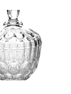 Bomboniere 600ML De Vidro com Tampa para Doces e Guloseimas