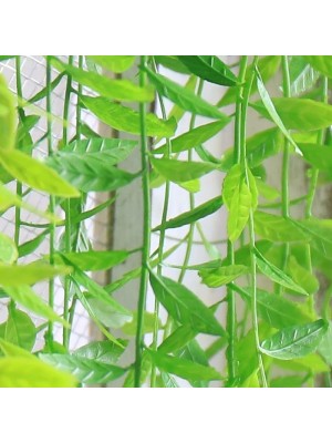 Pendente com 5 Galhos Verdes 100cm Decoracao Artificial