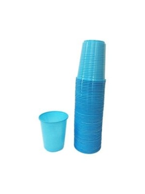 Copo Descartavel 200ml Com 50 unidades Azul Claro
