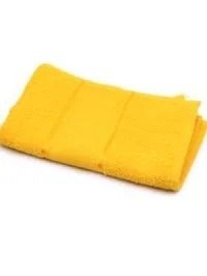 Toalha De Lavabo 45x29cm Social Escolar Boca Felpa Amarelo