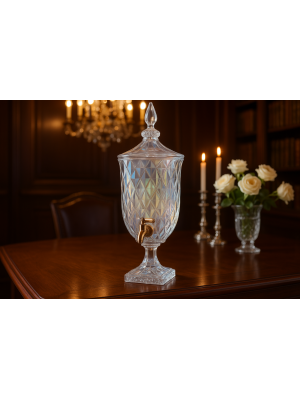 Suqueira de Vidro 2 Litros Furta-Cor