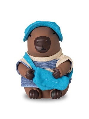 Boneco Capivara Todo em Vinil Macio Diver Menino