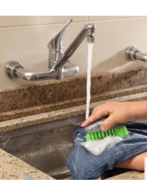 Escova de Lavar Roupa Anatômica Multiuso para Limpeza de Roupa Objetos Tênis