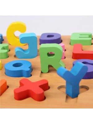 Quadro Madeira Educativo Números e Formas Infantil