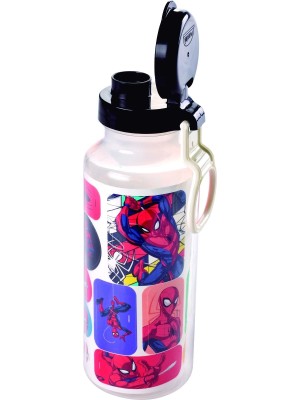 GARRAFA FUN 600ML ABRE FACIL HOMEM-ARANHA