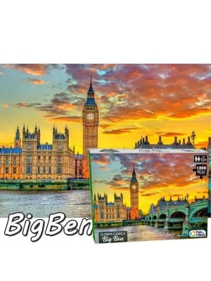 Quebra-Cabeça Ludico Big Ben 1000 Peças 