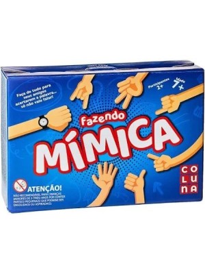 Jogo Fazendo Mímica Pais & Filhos – Tabuleiro Educativo e Divertido para Crianças