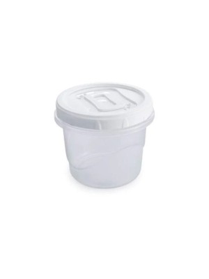 Pote Plasutil Rosca B4 300ml com Tampa Vedante – Plástico Livre de BPA