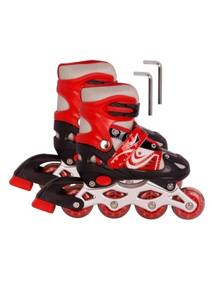 Patins In Line Masculino Ajustável Tam 31-39 Esporte Lazer Infantil Juvenil Confortável e Seguro