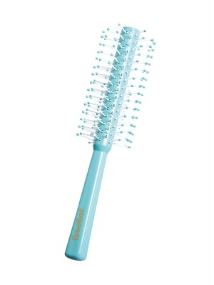 ESCOVA DE CABELO REDONDA PLASTICA 20CM UN.