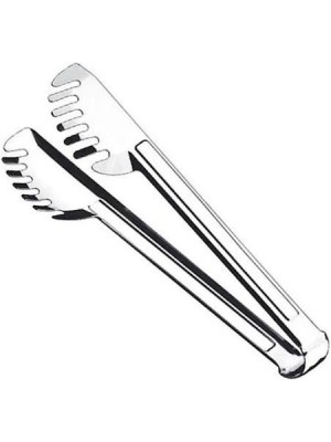 Pegador Inox 29cm Resistente e Durável para Servir Saladas, Carnes, Massas e Sobremesas