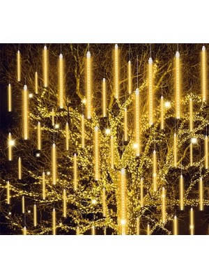 Bastão LED 240L Branco Quente Q.R. – Decoração Iluminada para Natal, Festas, Eventos, Vitrines, Ambientes Internos e Externos Cobertos