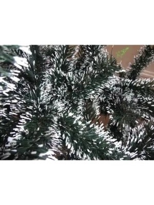 Árvore de Natal Nevada 180cm com 320 Galhos e Base Metálica – Pinheiro Decorativo com Efeito Neve para Decoração Natalina Interna