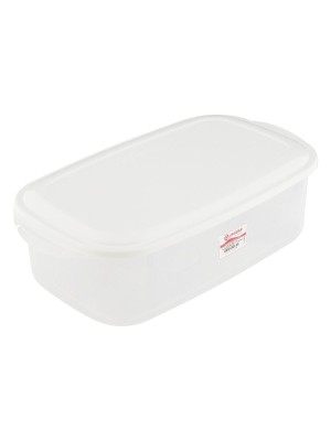 Pote Abre-Fácil 5L com Tampa Hermética Transparente – Organizador para Geladeira, Freezer e Despensa, Plástico Resistente e Empilhável