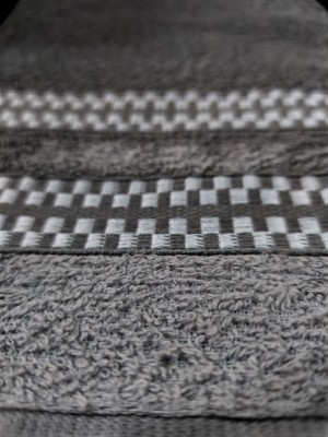 Toalha de Banho Silver 130x60cm 230g Cinza Macia e Secagem Rápida