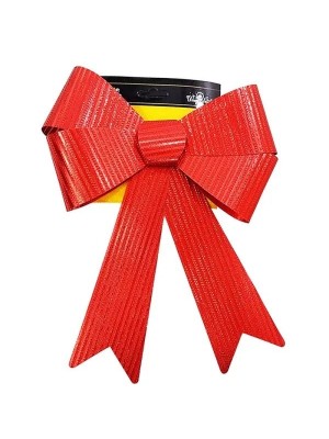 Laço Decorativo Duplo Rekta Sortido 22x31cm – Ideal para Árvores, Portas e Festas