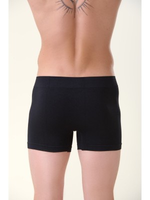 Cueca Boxer Adulto Preta GG Masculina com Tecido Flexível, Toque Macio e Excelente Ajuste para Uso Prolongado