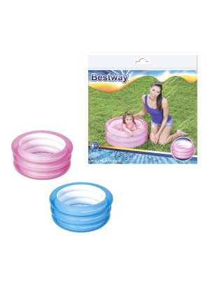 Piscina Inflável Infantil 43L 3 Níveis 70x30cm Ideal para Bebês e Crianças Pequenas