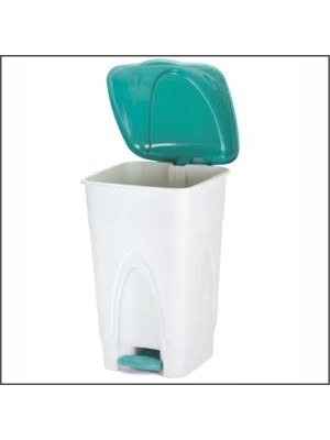LIXEIRA 65LTS C/PEDAL DE PLAST.