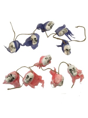 VARAL CAVEIRA 90X18CM HALLOWEEN UN. ALIANCA