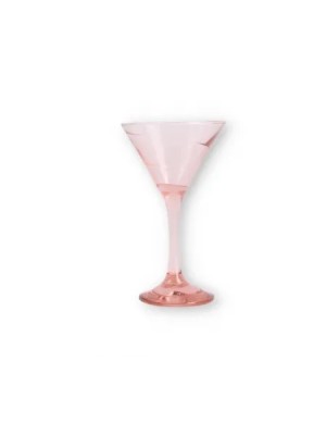 TACA MARTINI REQUINTE ROSE TRANSLUCIDO 350ML UN. PLASTIFESTA