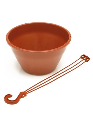 VASO 18 COM GANCHO CERAMICA 1,5L UN. NOVA AQUILA PLASTICOS